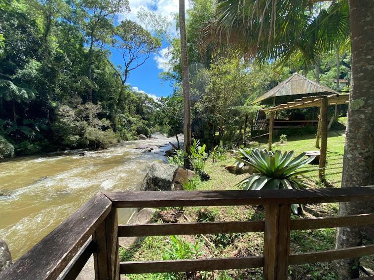 Lumiar Chale Colonial Lareira Deck Para Beira Rio Particular E Reservado Area De Lazer Pertinho Centro Do Bairro 外观 照片