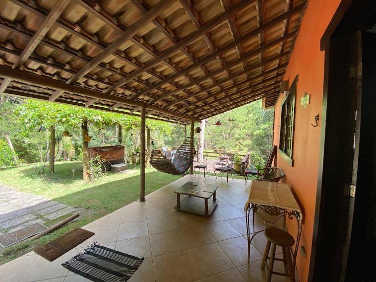 Lumiar Chale Colonial Lareira Deck Para Beira Rio Particular E Reservado Area De Lazer Pertinho Centro Do Bairro 外观 照片